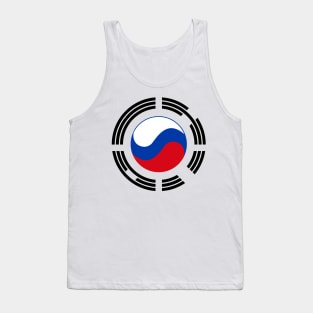 Korean Russian Multinational Patriot Flag Series Tank Top